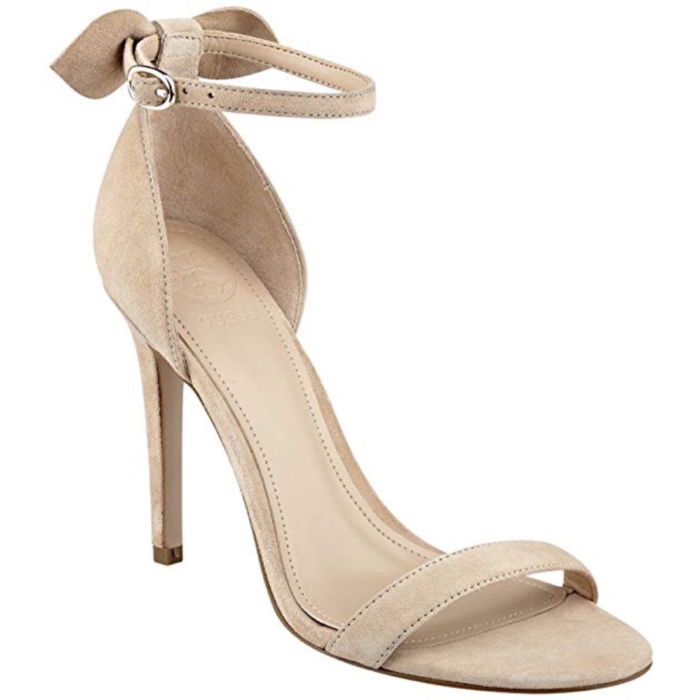 Guess Suede Nude Heels 👠